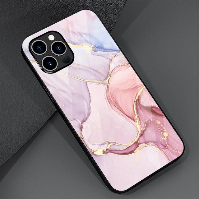 Tvrzené sklo s mramorovým vzorem pro Apple iPhone 13 Pro 11 14 12 7 8 Plus SE 2022 XR X XS Max 6 6S