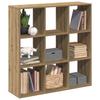 Room Divider Bookshelf Artisan Oak 102x29x103.5 Cm
