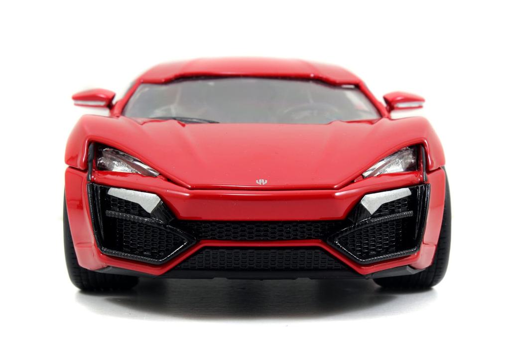 Jada 124 Scale 97377 Fast & Furious - Lykan Hypersport - Red