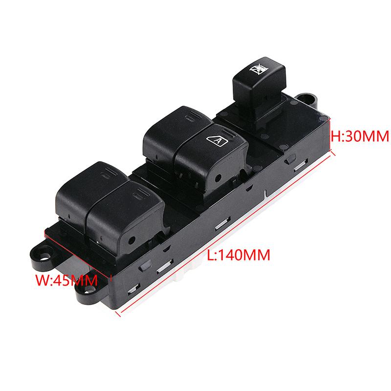 RHD Auto Auto Eletric Power Fensterheber Control Schalter Für Nissan NAVARA D40 PATHFINDER R51 2004-2016 25401-JD00A 25401JD00A