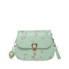 Summer beautiful small square bag new small fresh lace flower sweet bag versatile shoulder messenger bag