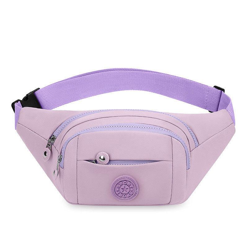 New Ladies Purse Colorful Printing Large Capacity Casual Slung Chest Bag Portable Mobile Phone Bag Cashier Wallet
