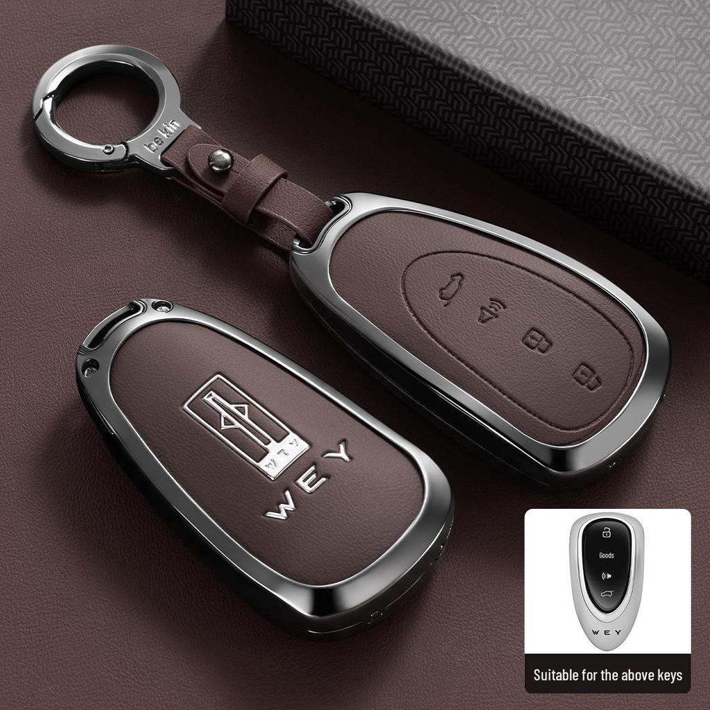 Wey Gaoshan & Lanshan 8/9 Eight-Key Case Car Shell Buckle for Great Wall Mocha WEY (24 Models Compatible)