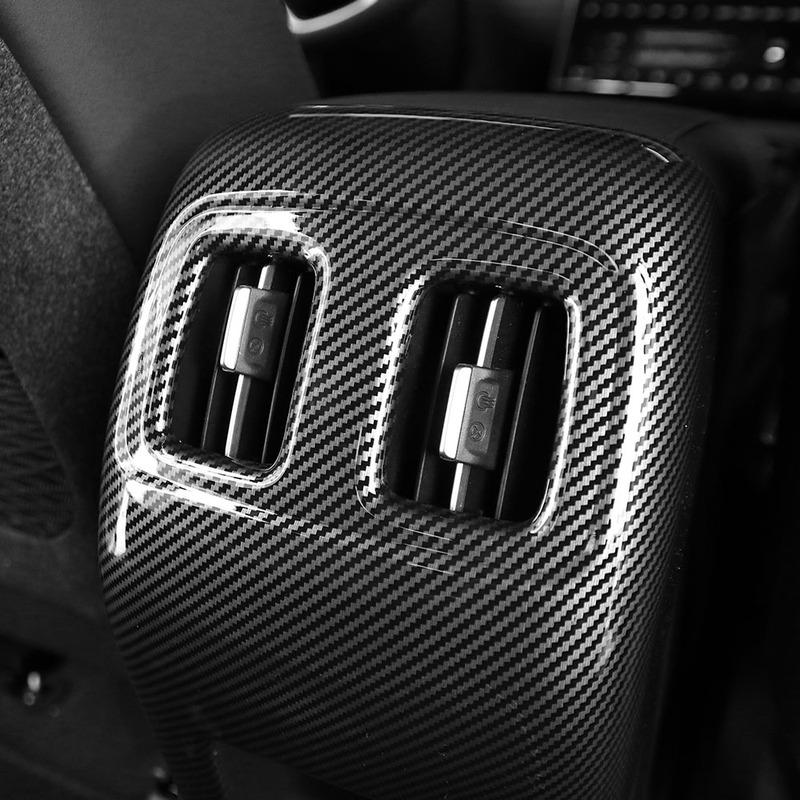 Car Interior Rear Air Vent Decorative Frame Cover Shift Extension Frame ABS for Hyundai Tucson NX4 -2026 Trim Accessories