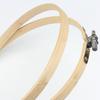 Embroidery Hoops Frame 6Inch/15CM Bamboo Embroidery Hoop Rings Circle Embroidery Loops for DIY Cross Stitch Needle Craft Tool