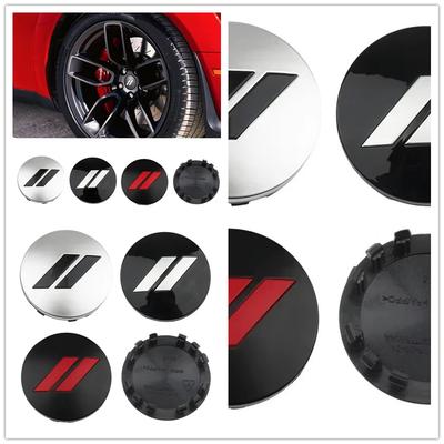 4pcs 63mm Wheel Cap Hubs Bars Emblem Hellcat SRT Car Rims Cover for Chrysler Accessories