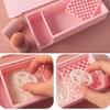 Anti Spill Corn Starch Box With Detachable Grid And Brush Mess Free Craft Tool For Jewelry Making Supplies