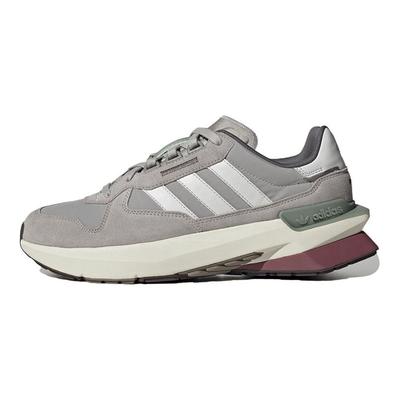 Originals Treziod Pt Chaussures de Course Légères Confortables en Cuir Antidérapantes Durables Légères Basses Baskets Unisexe Blanc Gris HP3066