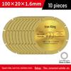 Angle Grinder Cutting Disc - Iron Cutter King for Stainless Steel & Metal | Diamond Grinding Wheel