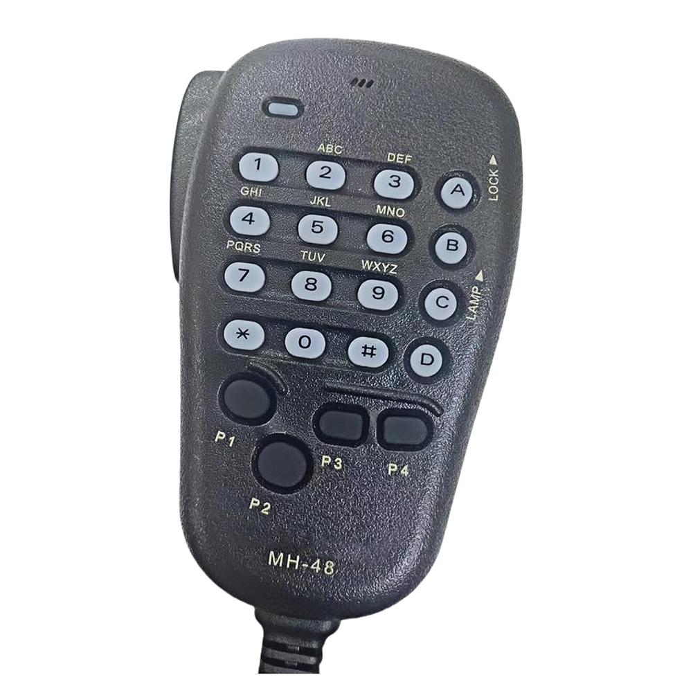 MH48 MH48A6J Microphone Compatible with For Yaesu FT 8900R FT 7900R Radios 6 Pin Connector with LED Night Light