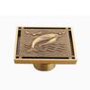 Filtro de cubierta de desagüe de suelo cuadrado europeo desodorizante desagüe de suelo antiguo cepillado accesorios de ducha para baño desagüe de lavabo