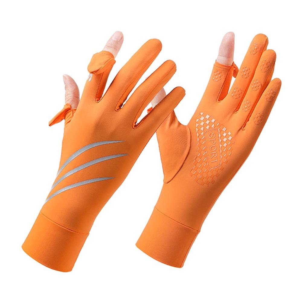 Touch Screen Cycling Gloves Sun Protection Driving Gloves Women Anti-uv Sun Gloves Outdoor Sports