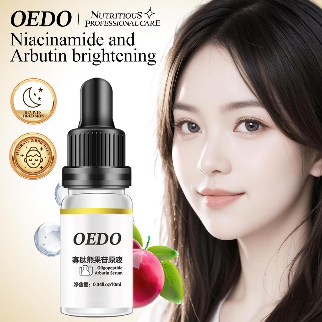Oligopeptid-Arbutin-Serum, feuchtigkeitsspendendes Gesichtsserum, Aufhellung, pflanzliche Hautpflege, Anti-Aging, Anti-Falten-Creme, 10 ml