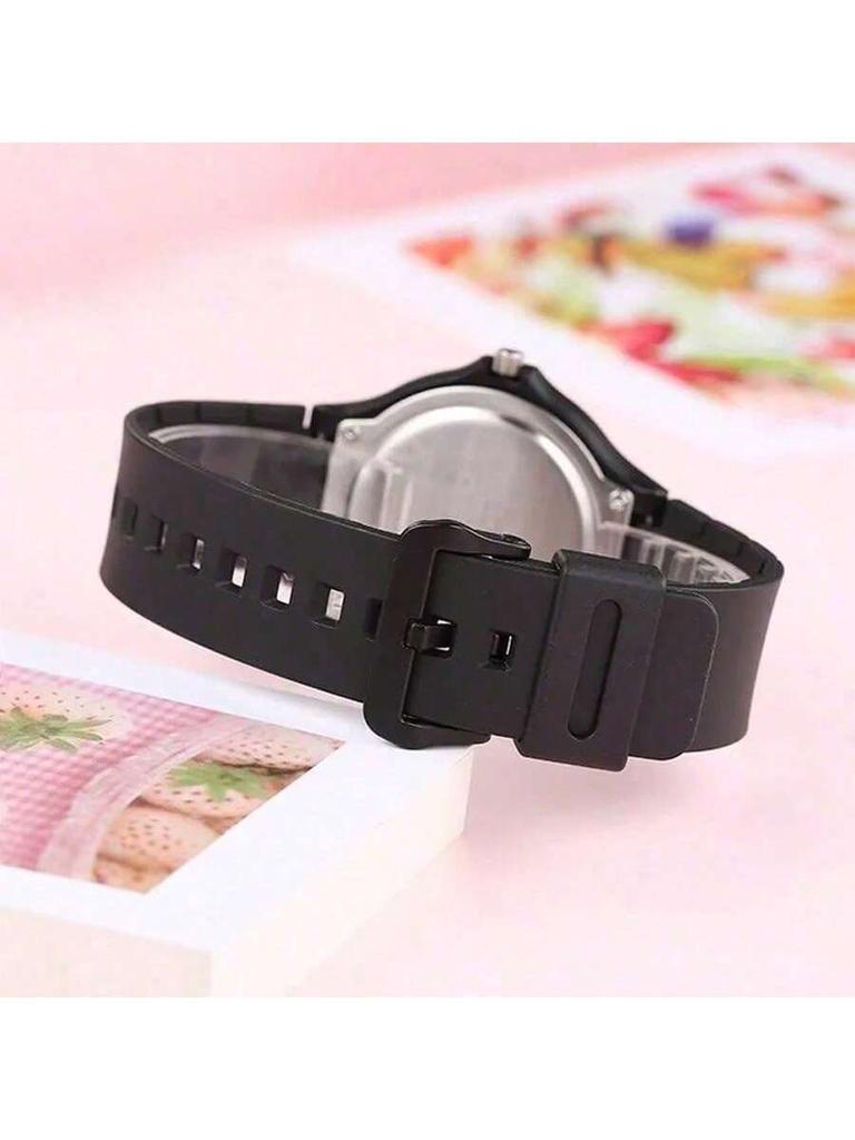 Casio - Silicone Strap, White Dial, Unisex Quartz Watch MW-240-7E