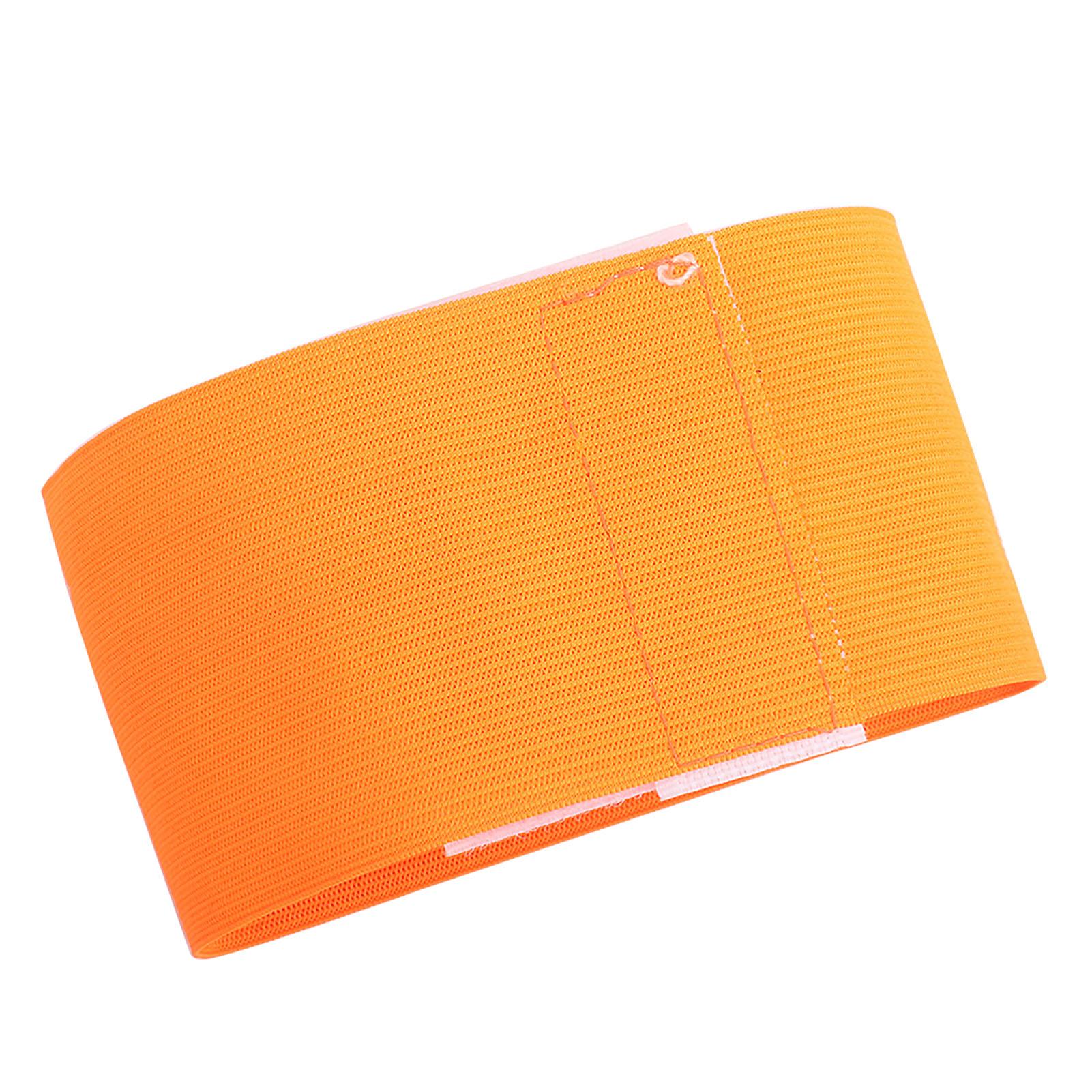 Captain Armband Outdoor  Sports Groups Soccer Armbands Adjustable Player Bands Soccer Captain Armband Sports Captain Armband оранжевый