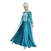 Large size Elsa blue princess dress Halloween Snow White dress, Queen Elsa dress