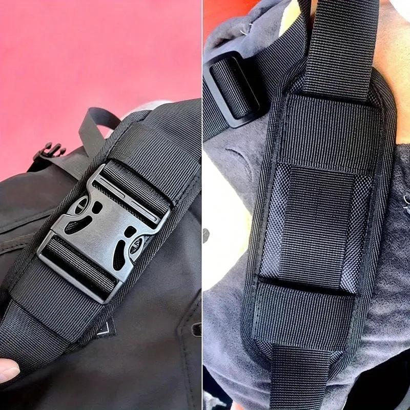 Soft Shoulder Strap Pads Anti-Slip Breathable Mesh Universal Fit Pressure Relief for Backpack Hiking Travel Daily Use