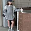 Girls' Spring/Autumn 2025 Baseball Jacket - Stylish Children's Outerwear