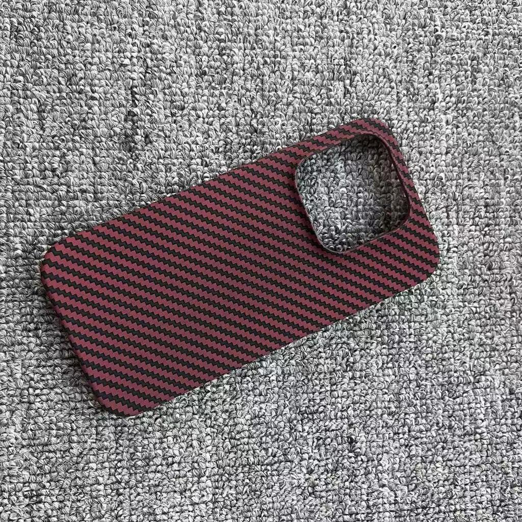 Per Xiaomi 17 Custodia Nuova Opaca Rigida in PC Moda Texture Fibra di Carbonio Antiscivolo Protezione Cover Posteriore Telefono Per Xiaomi 17 Guscio Paraurti