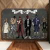 Anime D-Dorohedoro Floor Mat Soft Flannel Floor Mat  Suitable for Entryways, Living Rooms, Bedrooms, and Bathrooms