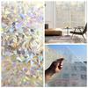 Rainbow Static Adhesive Glass Privacy Film Removable Reflective Colored Glass Covering Sticker Non-Adhesive Electrostatic Adsorption