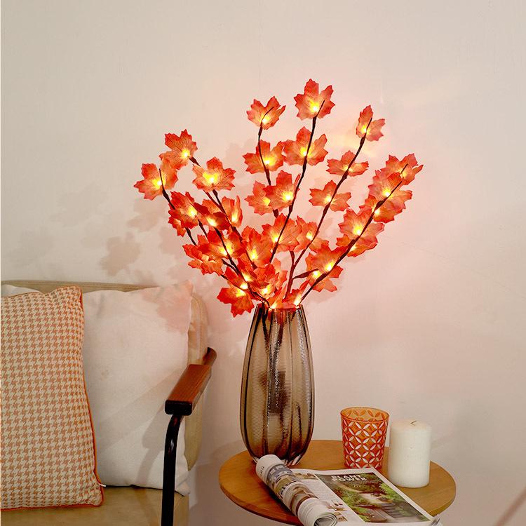 Phalaenopsis LED Branch Lights for Bedroom & Holiday Decor – Creative String Lights