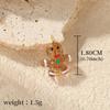 Colorful Ceramic Palm Eye Heart Snowman DIY Jewelry Accessories