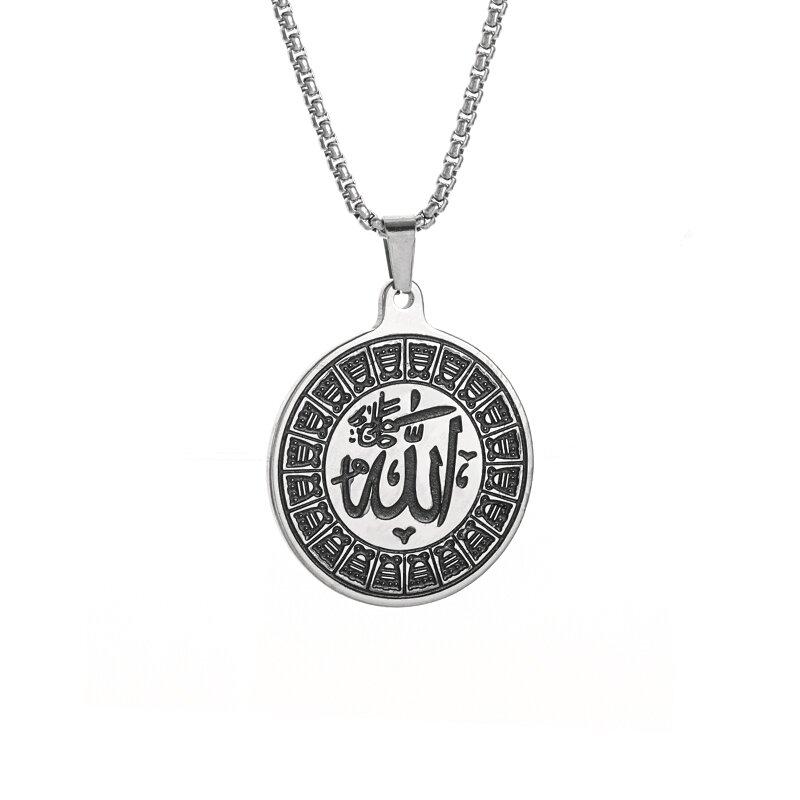 Seven Archangel Solomon Kabbalah Pendant Vintage Angel Seal Necklace Personality Men Amulet Jewelry Accessories