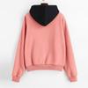 Frauen Mode Langarm Elektrokardiogramm Druck Hoodie Pullover Top Sweatshirt