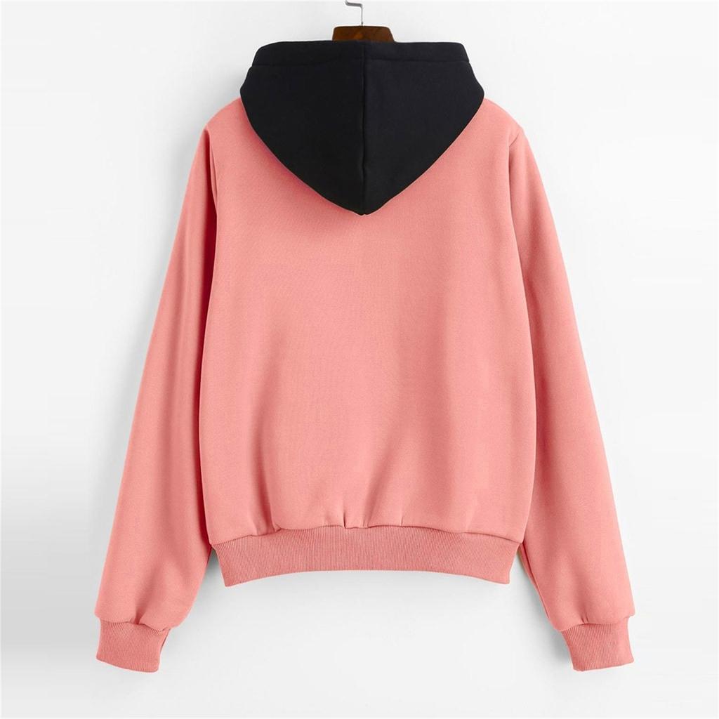 Frauen Mode Langarm Elektrokardiogramm Druck Hoodie Pullover Top Sweatshirt