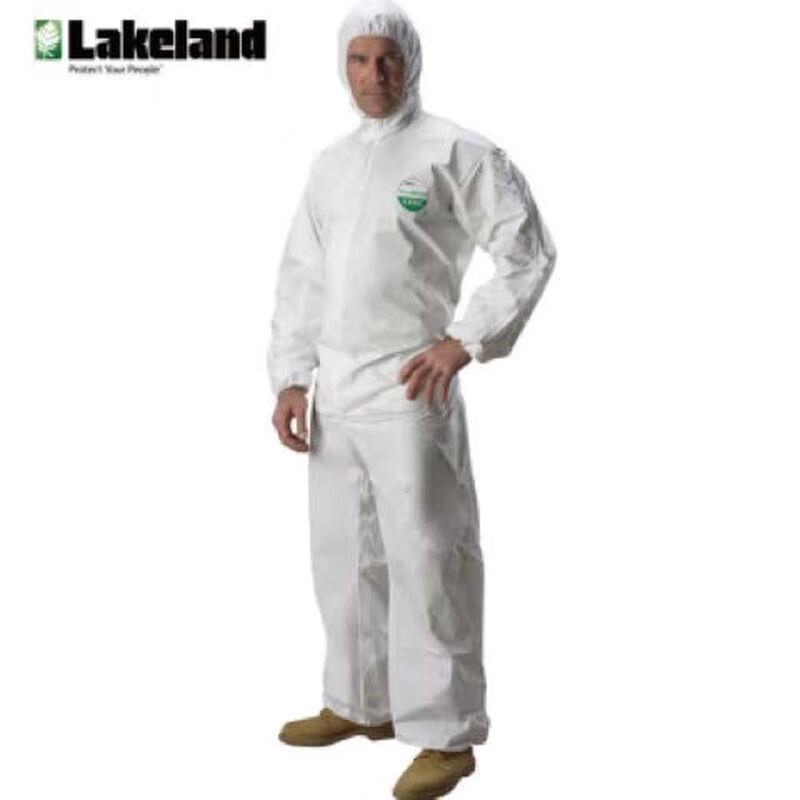 Lakeland AMN428E Max Hooded Chemical Protective Coverall