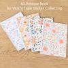 Tape Storage A5 Size Release Book Stickers Organizer Blank Sticker Collecting Book  for Girls
