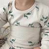 Baby Belly Protection High-Waisted Cotton Underwear Set - Autumn Toddler Pants & Flannel Separates