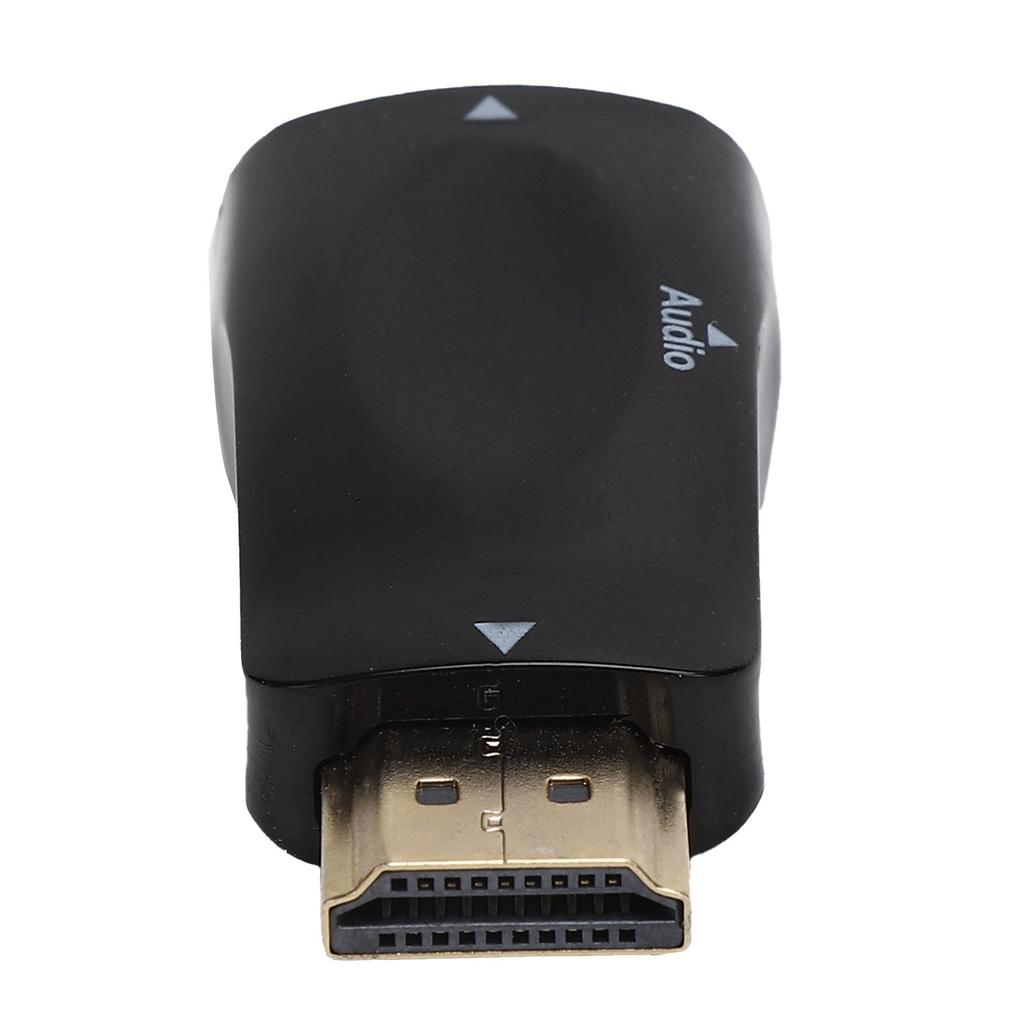 1080P HD Multimedia Interface Male To VGA Female Adapter Converter with Audio Cable