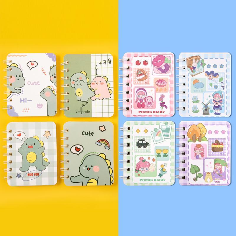 Mini Cute Cartoon Pocket Notebook - Perfect Gift for Elementary Students