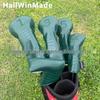 Crocodile Grain Series Golf Club Headcovers - High-End Material for Wood Clubs and Putters