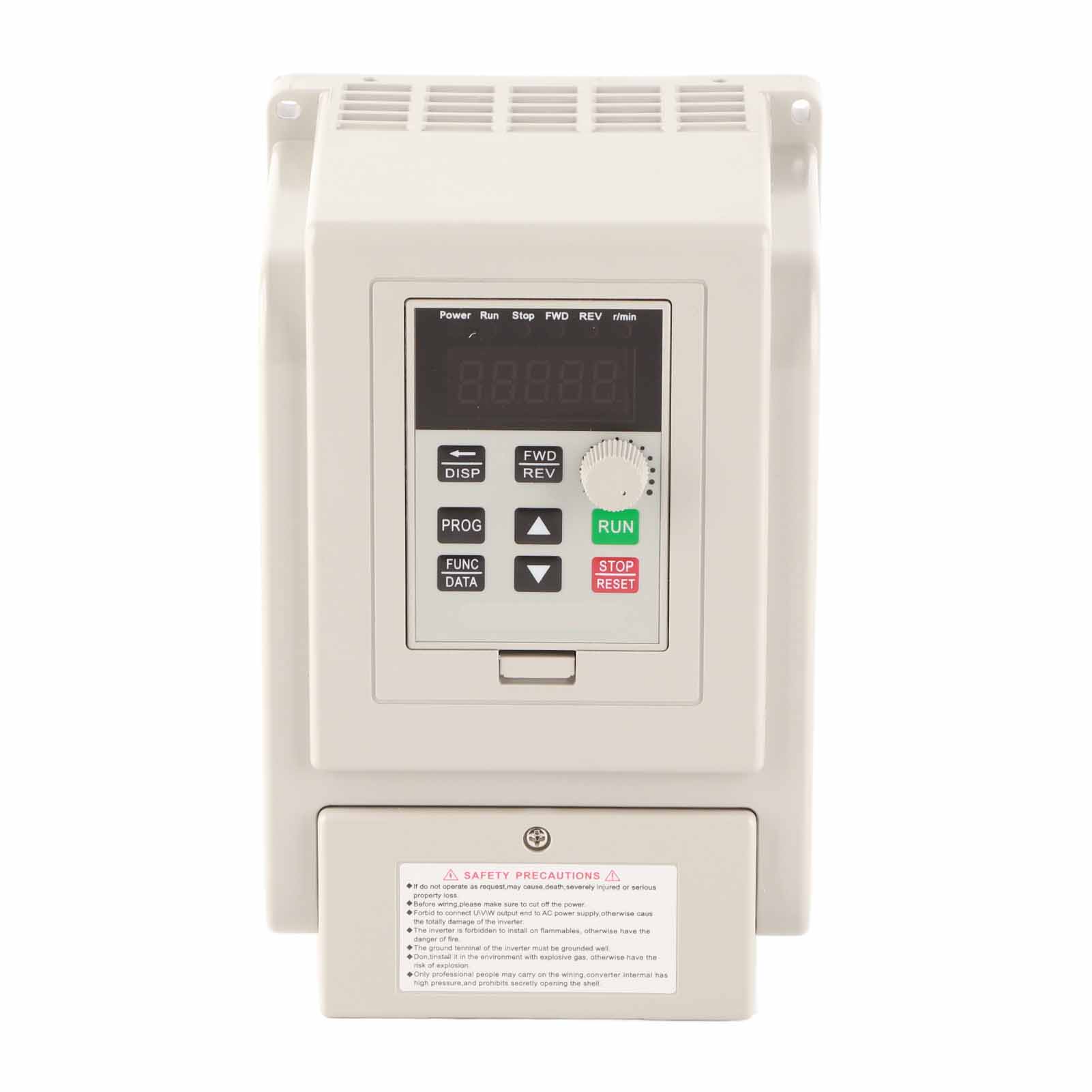 

AC 220V 1.5KW Variable Frequency Drive VFD Speed Controller for 3phase Motor білий