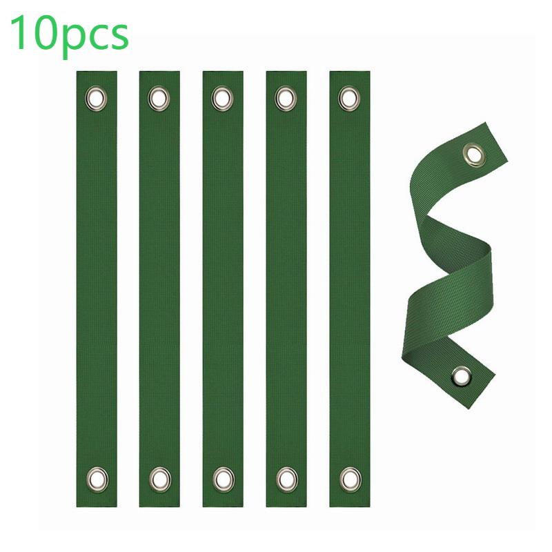 5/10Pcs Wear Resistant Nylon Tree Support Straps With Reinforced Metal Grommets For Gardening Tree Stabilization Staking