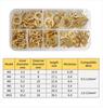 M3/M4/M5/M6/M8/M10 Ring-Terminal Wire Quick Connector Terminal Brass Crimp Terminal Assorted Kit