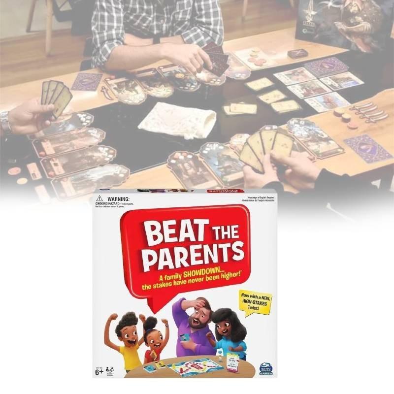 Fesselndes Spin Master Brettspiel Schlage deine Eltern Nur ein lustiges Kartenspiel-Erlebnis