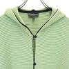 Emporio Armani Long Sleeve Long Knit Cardigan 42 Yellowish Green Women Used