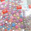 Gold Glitter Spark Heart Star Animal Cown DIY Stickers Self-adhesive New Year Gift for Kid Face Scrapbook Decora Bright Stickers