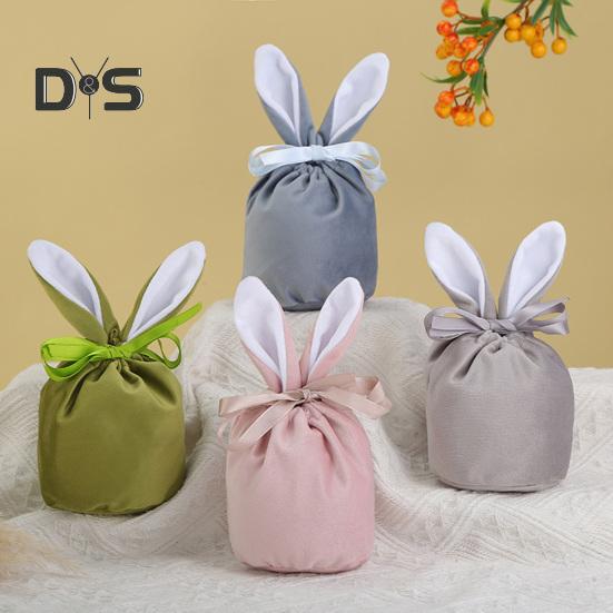 Wiederverwendbare Süßigkeiten-Aufbewahrungstasche, superweich, attraktiv, exquisite Süßigkeitentasche für Osterhasen, für die Feiertage