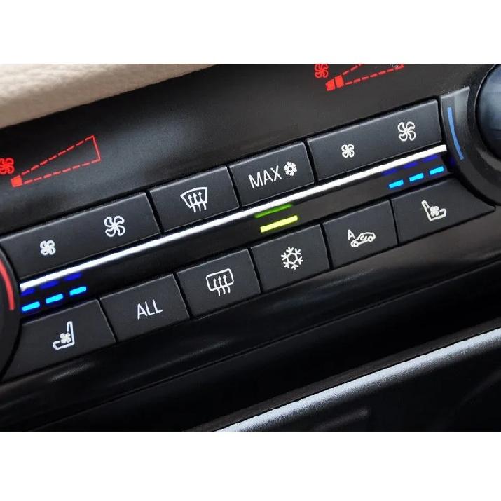 Ovládací panel klimatizace a topení Tlačítko rychlosti ventilátoru Kryt pro BMW řady 5/7 F07 GT/F10/F11 F01/F02 Car-styling