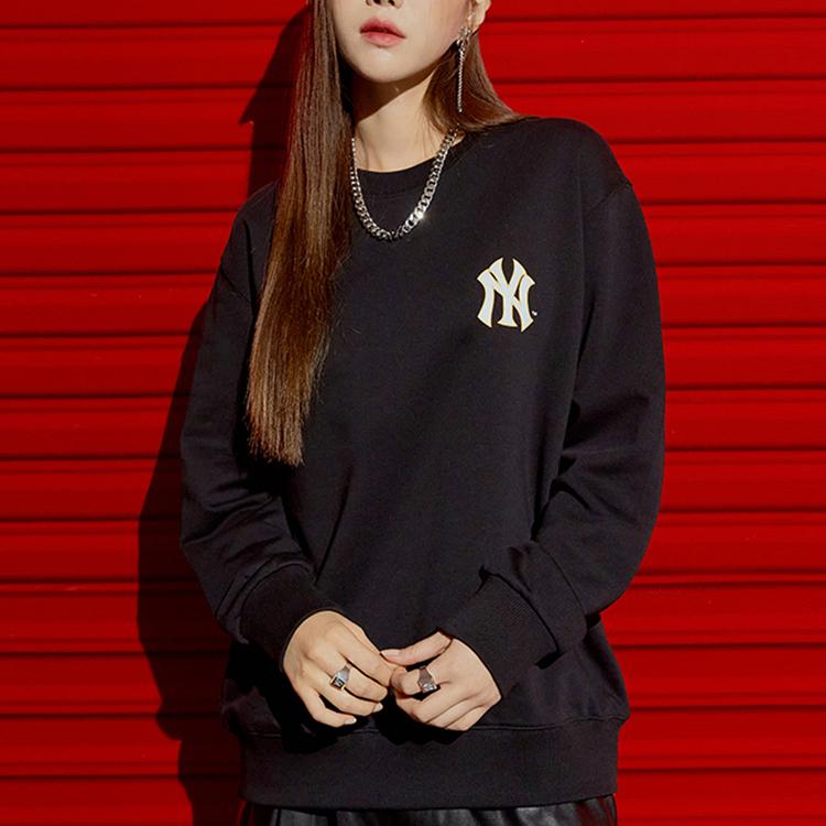 New Disney X MLB X Disney Collaboration Sweatshirts Unisex Black 3AMTD1114-50BKS