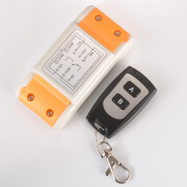Aoke Single-Channel Switch & Waterproof 2-Button Remote for Lighting Fixtures and Stage Lights.