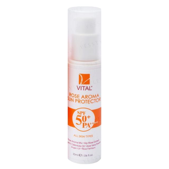 VITAL - Солнцезащитный крем с ароматом розы SPF 50+ PA++++ 30ml