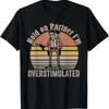 Hold On Partner Im Overstimulated Cowboy Frog Vintage Tshirt