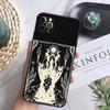 Occult Witchcraft Moon Gothic Witch Phone Case For iPhone 16,15,14,13,12 Mini 11 Pro XR,X,XS,MAX 7,8 Plus Cover Soft Black
