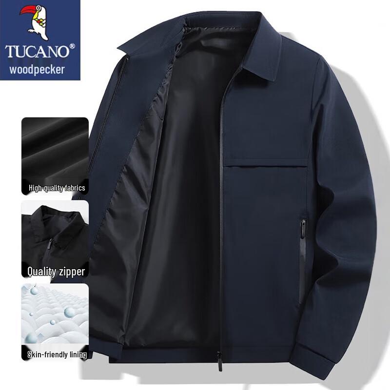 Tucano Herren Revers Business Casual Jacke